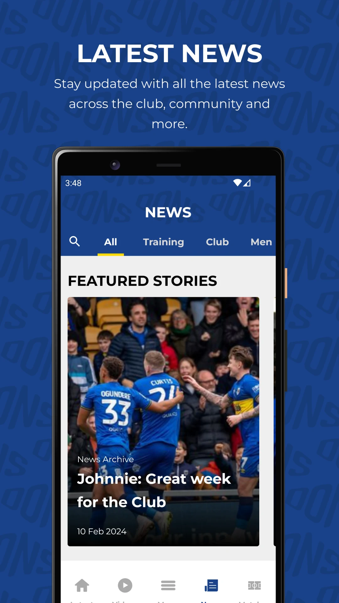 AFC Wimbledon screenshot